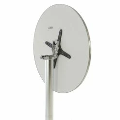 VCM Stehtisch Bistrotisch Klappbar Edelstahl Aluminium Ø60 X H115/75 Cm -Zipper Geschäft 8600043100 916137 prod 004