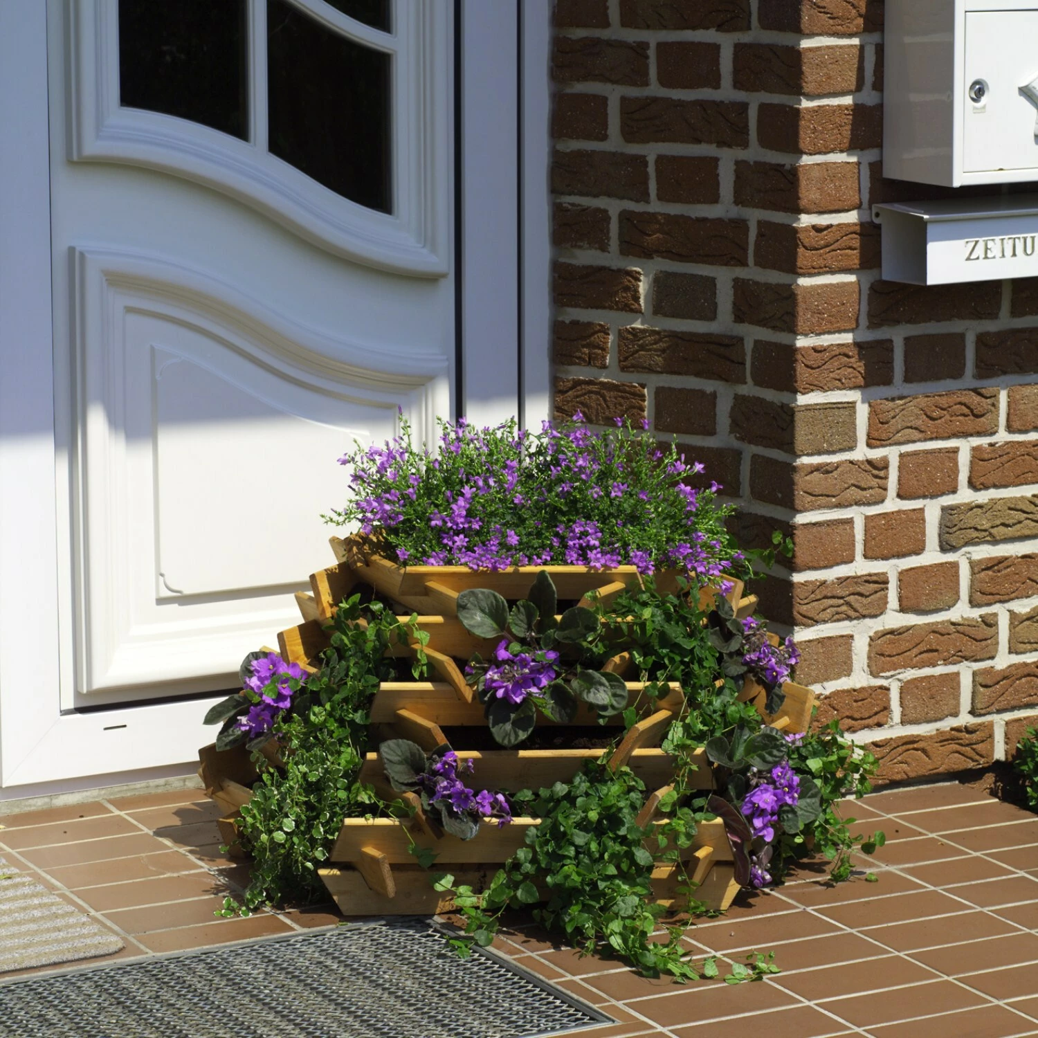 Promadino 6-eck Pflanzpyramide 1 Promadino 6-eck Pflanzpyramide