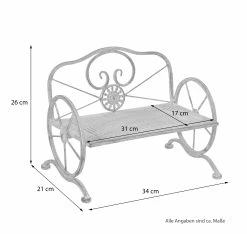 Möbel Direkt Online Blumenständer "Bank" Günther -Zipper Geschäft 8600243200 004 3172GRW prod 004