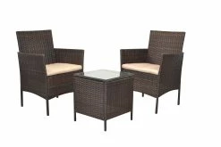 Möbel Direkt Online 3tlg. Garten-Lounge-Sitzgruppe Loungeline