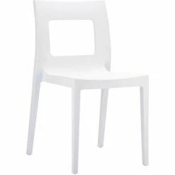 CLP Kunststoff-Gartenstuhl LUCCA XXL | Pflegeleichter Stapelstuhl Für Den Innen-und Außenbereich | In Verschiedenen Farben Erhältlich -Zipper Geschäft 8600246500 10182402 prod 005