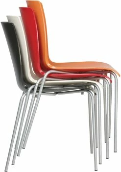 CLP XXL-Gartenstuhl Mio Kunststoff I Stapelbarer Bistrostuhl Mit Aluminiumgestell I Sitzhöhe: 41 CM I In Vielen Farben 9 CLP XXL-Gartenstuhl Mio Kunststoff I Stapelbarer Bistrostuhl Mit Aluminiumgestell I Sitzhöhe: 41 CM I In Vielen Farben -Zipper Geschäft 8600246500 1034202 prod 004