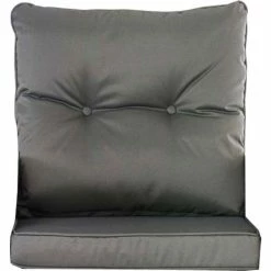 CLP 10er Kissen Set Für Gartengarnitur FISOLO Flachrattan, Aus 100 % Polyester, Bis Zu 5 Farben Wählbar