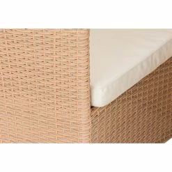 CLP Polyrattan-Sitzgruppe Avignon Big | Garten-Set Mit 8 Sitzplätzen | Komplett-Set: 1x Tisch Und 8 Gartenstühle Mit Sitzkissen -Zipper Geschäft 8600246500 1114439 prod 003