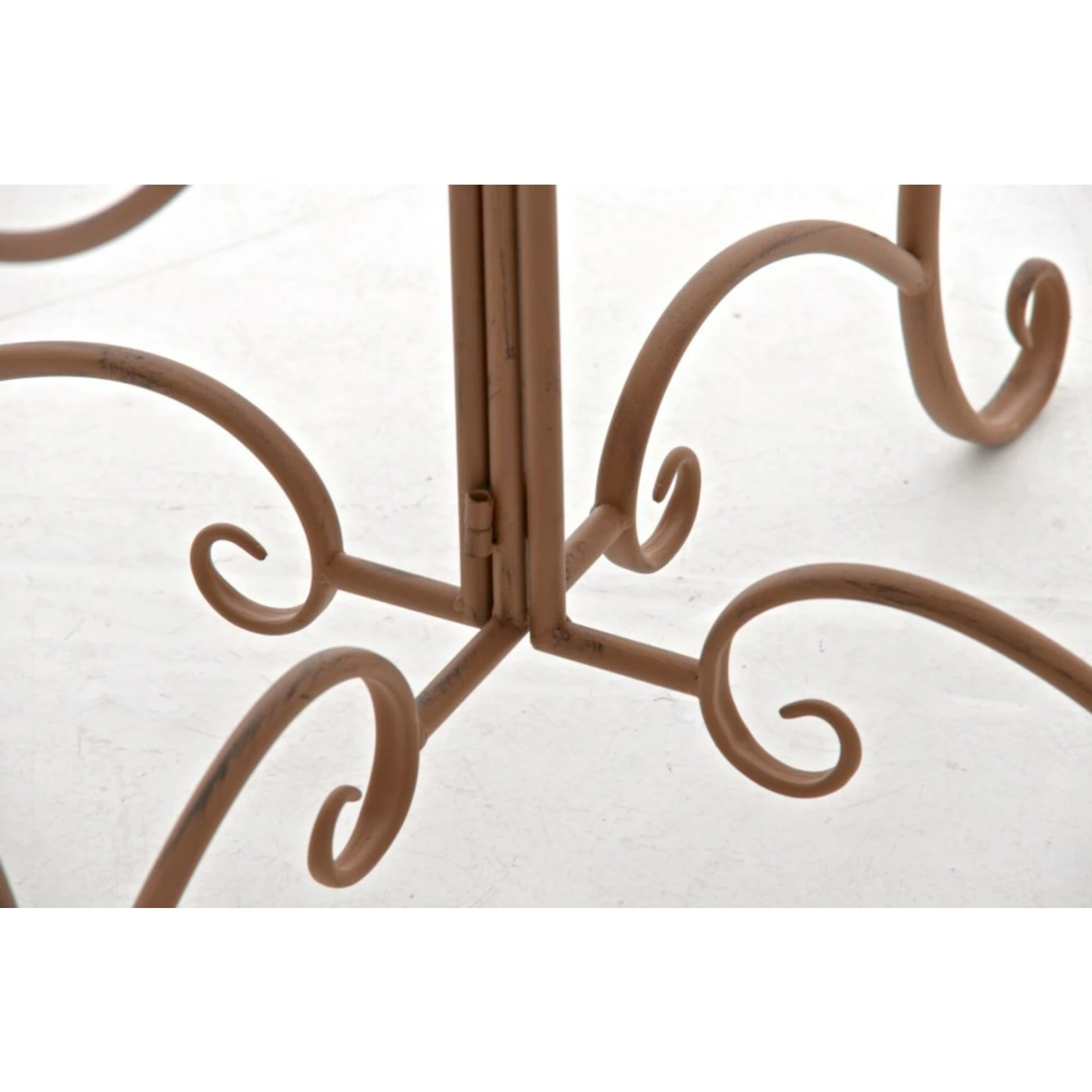 CLP Eisentisch SHEELA Im Jugendstil I Gartentisch Mit Geschwungenen Beinen Und Kunstvollen Verzierungen I In Verschiedenen Farben Erhältlich 5 CLP Eisentisch SHEELA Im Jugendstil I Gartentisch Mit Geschwungenen Beinen Und Kunstvollen Verzierungen I In Verschiedenen Farben Erhältlich – Bild 5