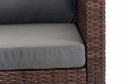 CLP Polyrattan Lounge-Set Liberi L Garten-Set Mit 5 Sitzplätzen L Garnitur Mit Aluminium-Gestell L Komplett-Set: 3er Sofa + 2er Sofa + Tisch -Zipper Geschäft 8600246500 112191940 prod 006