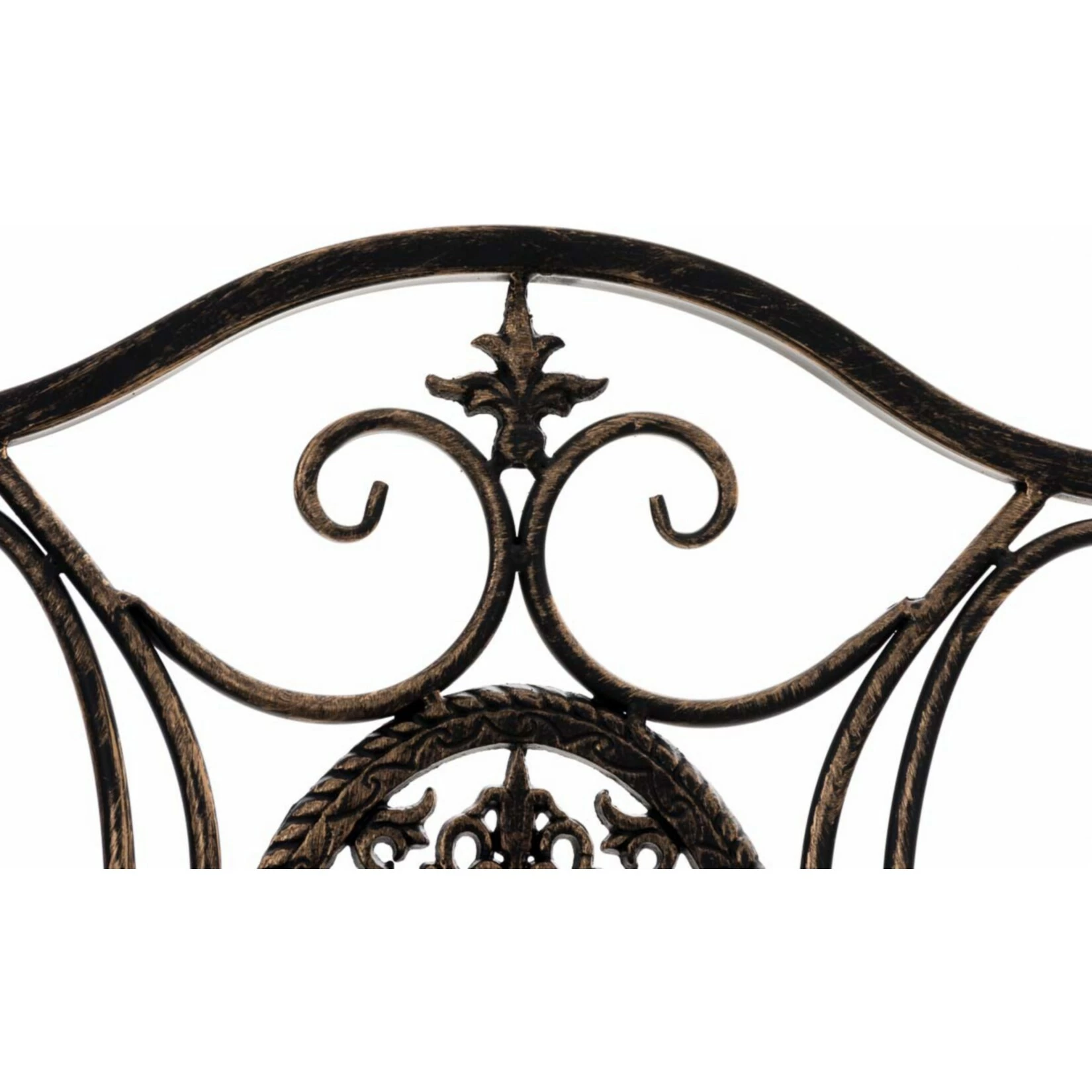 CLP Garten-Sitzgruppe Aldeano Aus Eisen I Pflegeleichtes Gartenmöbel-Set: 2 X Klappstuhl Und 1 X Tisch 3 CLP Garten-Sitzgruppe Aldeano Aus Eisen I Pflegeleichtes Gartenmöbel-Set: 2 X Klappstuhl Und 1 X Tisch – Bild 3