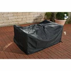 CLP Abdeckhaube Für Gartenmöbel-Sitzgruppe I Wasserdicht I UV-Beständig I 325 X 152 X 90 CM -Zipper Geschäft 8600246500 1125401 prod 006