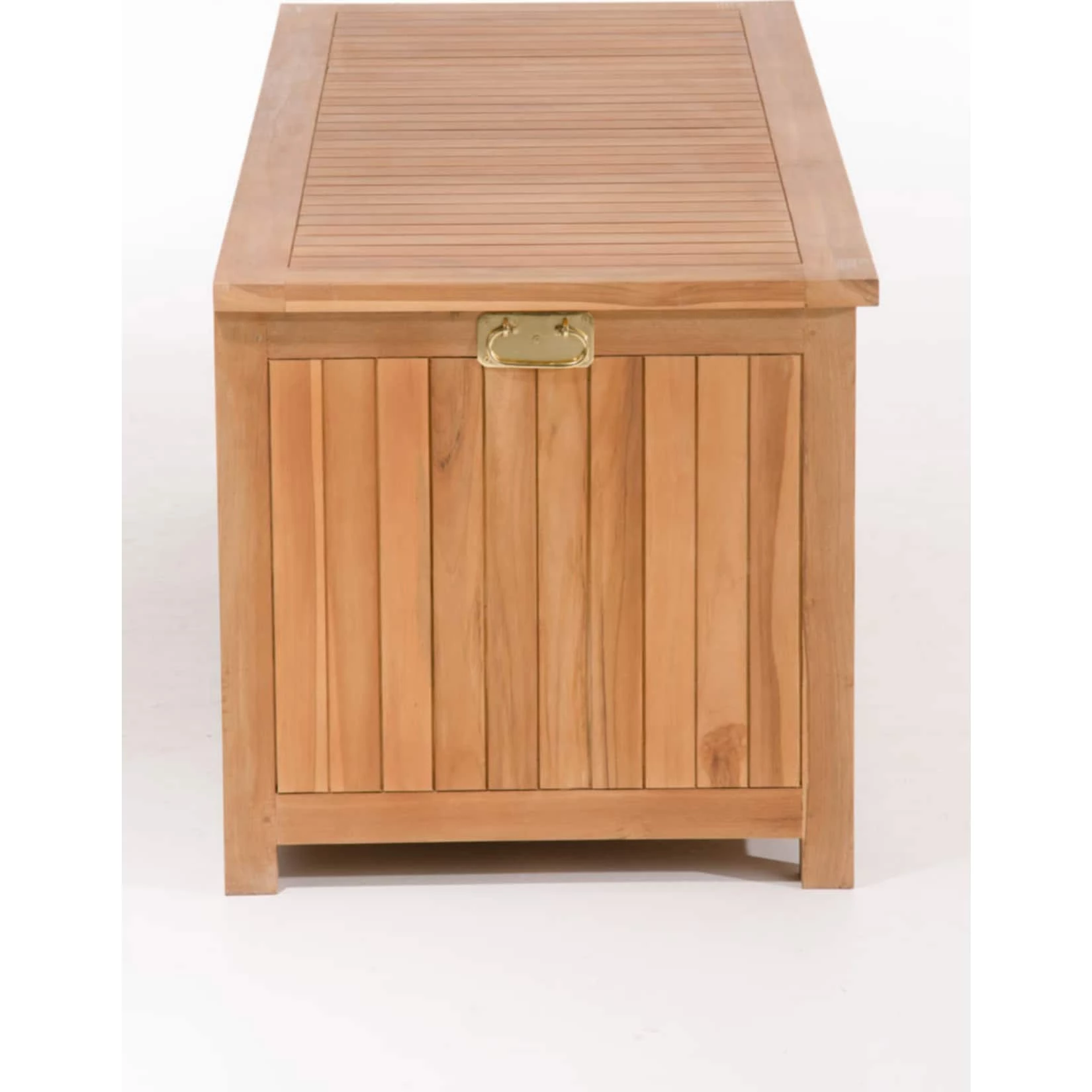 CLP Auflagenbox ODESSA Aus Teakholz I Gartentruhe Für Kissen Und Auflagen I In Verschiedenen Größen Erhältlich 3 CLP Auflagenbox ODESSA Aus Teakholz I Gartentruhe Für Kissen Und Auflagen I In Verschiedenen Größen Erhältlich – Bild 3