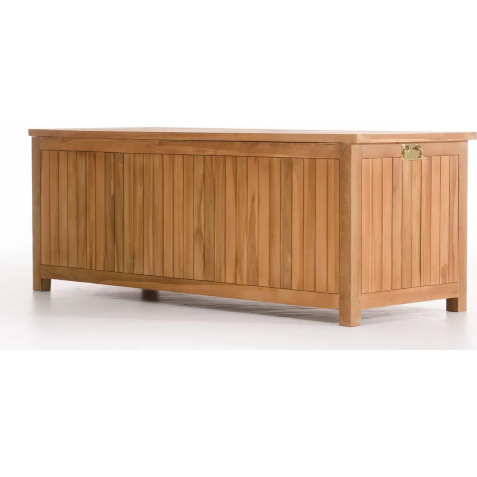 CLP Auflagenbox ODESSA Aus Teakholz I Gartentruhe Für Kissen Und Auflagen I In Verschiedenen Größen Erhältlich 4 CLP Auflagenbox ODESSA Aus Teakholz I Gartentruhe Für Kissen Und Auflagen I In Verschiedenen Größen Erhältlich – Bild 4