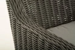 CLP Polyrattan Sessel Sandnes Inkl. Sitzkissen I Robuster Rundrattan Gartenstuhl Mit Einem Untergestell Aus Aluminium I Verschiedene Farben -Zipper Geschäft 8600246500 11732101 prod 006