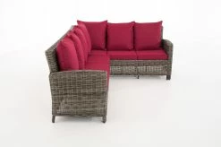 CLP Gartengarnitur Minari 5mm | Sitzgruppe Mit 6 Sitzplätzen | Gartenmöbel Set Aus Polyrattan Mit Aluminium Gestell -Zipper Geschäft 8600246500 11852046 prod 006