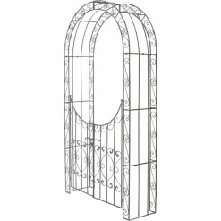 CLP Eisen-Rosenbogen Sina I Torbogen Mit Stilvollen Verzierungen I Rankhilfe Im Landhausstil I Verschiedene Farben 9 CLP Eisen-Rosenbogen Sina I Torbogen Mit Stilvollen Verzierungen I Rankhilfe Im Landhausstil I Verschiedene Farben -Zipper Geschäft 8600246500 1311531 prod 004