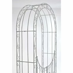 CLP Eisen-Rosenbogen Sina I Torbogen Mit Stilvollen Verzierungen I Rankhilfe Im Landhausstil I Verschiedene Farben 11 CLP Eisen-Rosenbogen Sina I Torbogen Mit Stilvollen Verzierungen I Rankhilfe Im Landhausstil I Verschiedene Farben -Zipper Geschäft 8600246500 1311531 prod 006