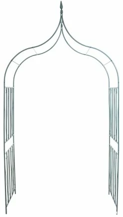 CLP 60er Rosenbogen | Geschwungener Eisen-Rosenbogen I Torbogen Aus Metall Mit Verzierungen 7 CLP 60er Rosenbogen | Geschwungener Eisen-Rosenbogen I Torbogen Aus Metall Mit Verzierungen -Zipper Geschäft 8600246500 1313334 prod 002