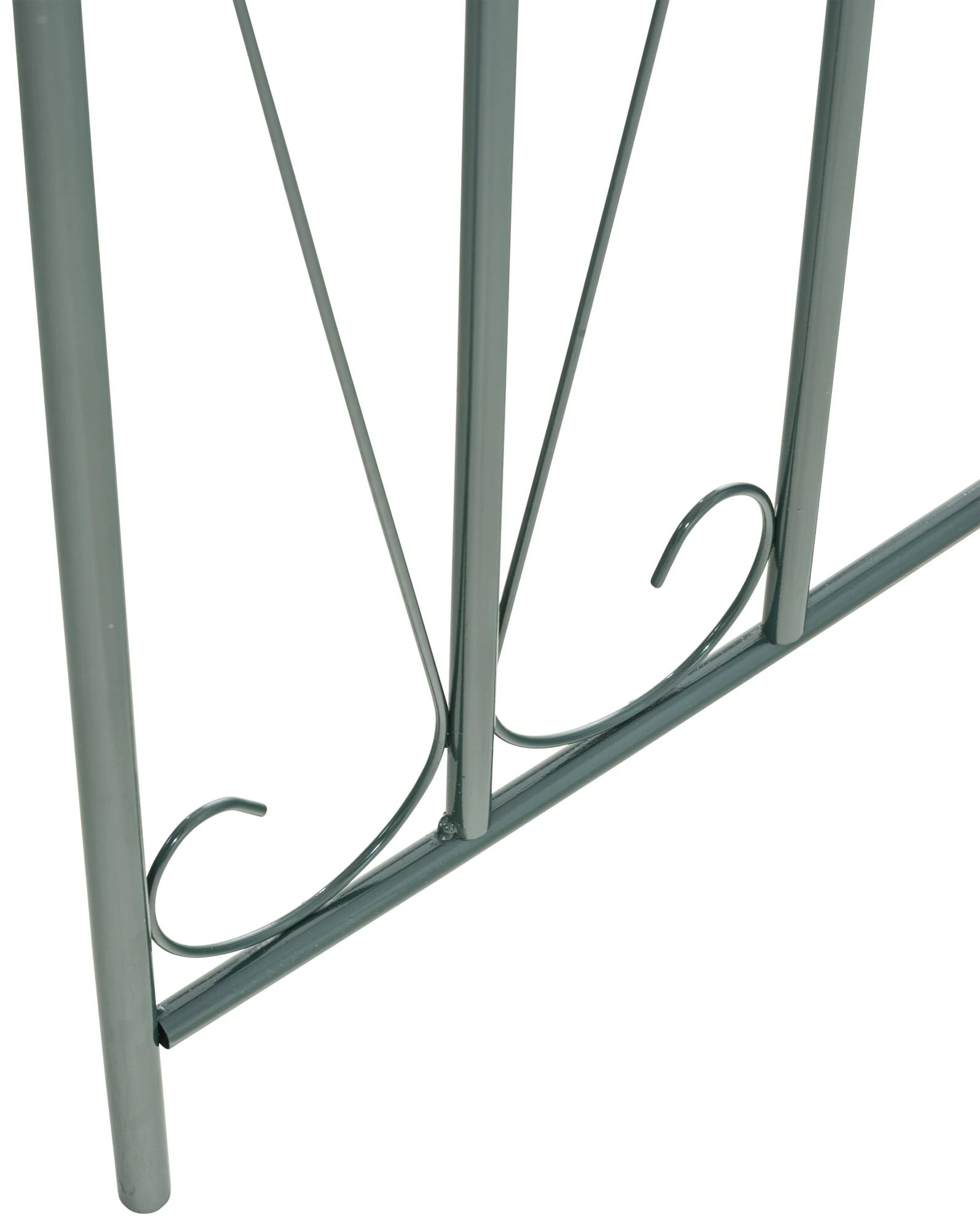 CLP 60er Rosenbogen | Geschwungener Eisen-Rosenbogen I Torbogen Aus Metall Mit Verzierungen 6 CLP 60er Rosenbogen | Geschwungener Eisen-Rosenbogen I Torbogen Aus Metall Mit Verzierungen – Bild 6