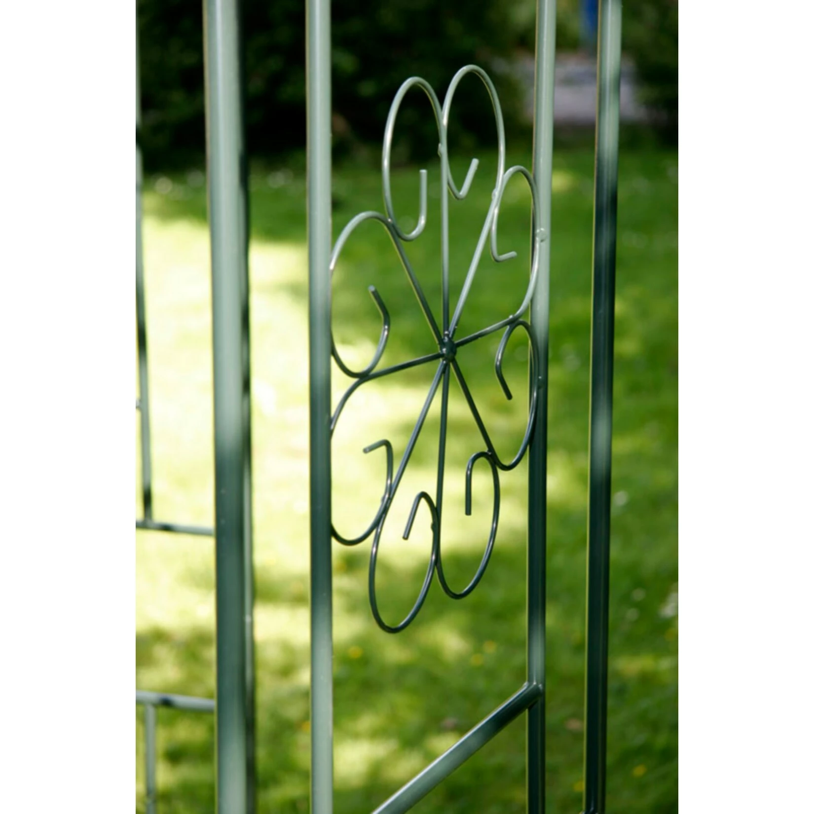 CLP Rosenpavillon Aus Eisen Mit Stilvollen Verzierungen | Rankpavillion Aus Pulverbeschichtetem Eisen | Gartendekoration Im Jugendsstil 3 CLP Rosenpavillon Aus Eisen Mit Stilvollen Verzierungen | Rankpavillion Aus Pulverbeschichtetem Eisen | Gartendekoration Im Jugendsstil – Bild 3