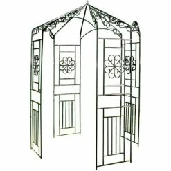 CLP Rosenpavillon Aus Eisen Mit Stilvollen Verzierungen | Rankpavillion Aus Pulverbeschichtetem Eisen | Gartendekoration Im Jugendsstil 10 CLP Rosenpavillon Aus Eisen Mit Stilvollen Verzierungen | Rankpavillion Aus Pulverbeschichtetem Eisen | Gartendekoration Im Jugendsstil -Zipper Geschäft 8600246500 1313534 prod 005