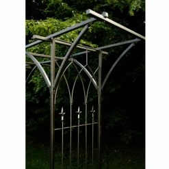 CLP Rosenbogen Milano | Rankhilfe Aus Eisen | Romantischer Rankenbogen Mit Pergoladach -Zipper Geschäft 8600246500 1314101 prod 006