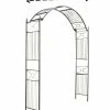 CLP Metall-Rosenbogen FLEXI | Stufenlos Verstellbare Rankhilfe Für Alle Rankpflanzen | Rundbogen Im Landhausstil