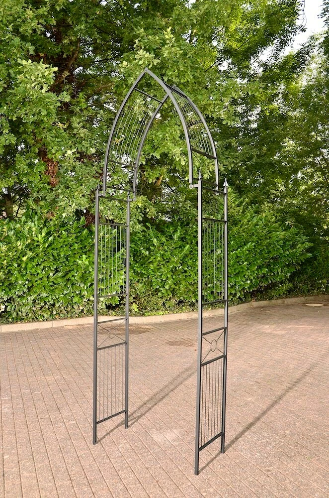 CLP Metall-Rosenbogen FLEXI | Stufenlos Verstellbare Rankhilfe Für Alle Rankpflanzen | Rundbogen Im Landhausstil 5 CLP Metall-Rosenbogen FLEXI | Stufenlos Verstellbare Rankhilfe Für Alle Rankpflanzen | Rundbogen Im Landhausstil – Bild 5