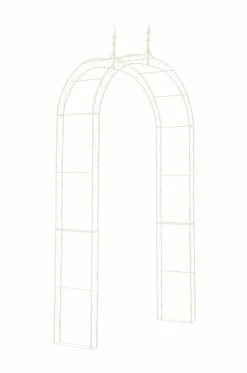 CLP Rosenbogen LENZ Aus Beschichtetem Eisen I Romantischer Rankenbogen I Rundbogen Im Landhausstil I In Verschiedenen Farben Erhältlich