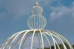 CLP Pavillon ROMANTIK Aus Pulverbeschichtetem Eisen I Runder Pavillon Mit Stilvollen Verzierungen L Bepflanzbarer Rankpavillon 10 CLP Pavillon ROMANTIK Aus Pulverbeschichtetem Eisen I Runder Pavillon Mit Stilvollen Verzierungen L Bepflanzbarer Rankpavillon -Zipper Geschäft 8600246500 13675493 prod 005