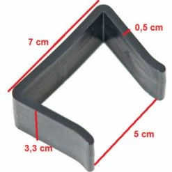 CLP Polyrattan Gartenmöbel Flachrattan-Verbindungsstück | Verbindungsklammer Für CLP-Gartenmöbel | Halteklammer Für Einzelne Elemente 8 CLP Polyrattan Gartenmöbel Flachrattan-Verbindungsstück | Verbindungsklammer Für CLP-Gartenmöbel | Halteklammer Für Einzelne Elemente -Zipper Geschäft 8600246500 21312801 prod 003