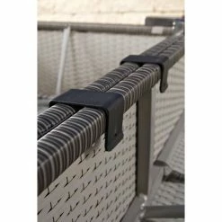 CLP Polyrattan Gartenmöbel Flachrattan-Verbindungsstück | Verbindungsklammer Für CLP-Gartenmöbel | Halteklammer Für Einzelne Elemente 10 CLP Polyrattan Gartenmöbel Flachrattan-Verbindungsstück | Verbindungsklammer Für CLP-Gartenmöbel | Halteklammer Für Einzelne Elemente -Zipper Geschäft 8600246500 21312801 prod 005