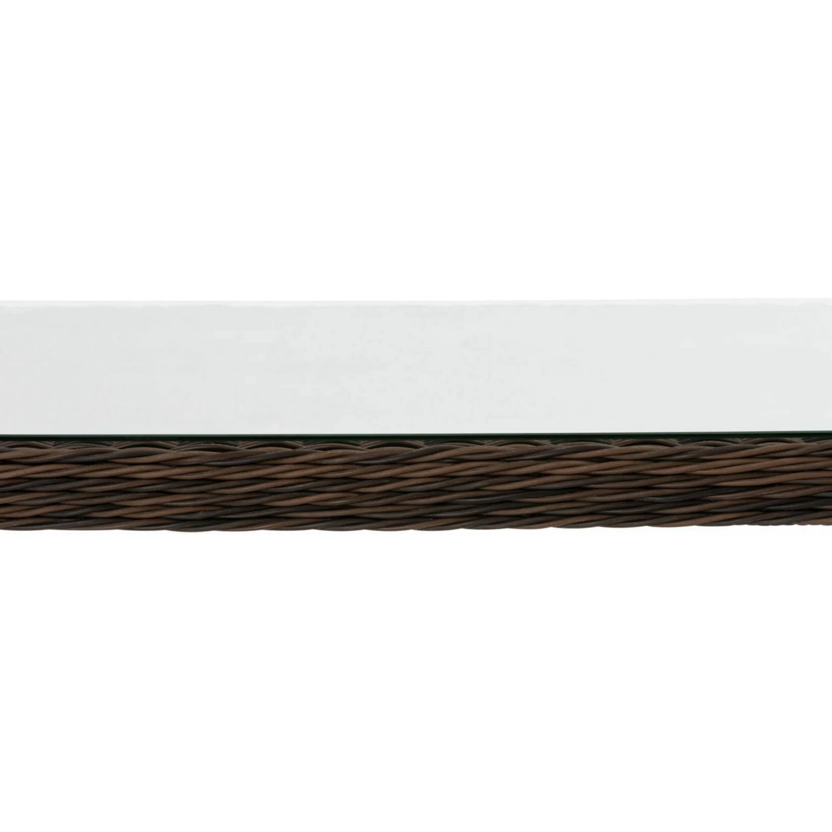 CLP Polyrattan Tisch Alia 5mm I Gartentisch Rundrattan I Bartisch Mit Glasplatte I Gartenmöbel 5 CLP Polyrattan Tisch Alia 5mm I Gartentisch Rundrattan I Bartisch Mit Glasplatte I Gartenmöbel – Bild 5