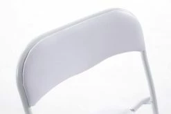 CLP 2er Set Klappstuhl Felix Gepolstert I Küchenstuhl Mit Metallgestell I Kunstleder PVC Sitz Gepolstert I Stühle Klappbar I Campingstühle -Zipper Geschäft 8600246500 317974 prod 005