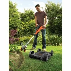 Black & Decker BLACK+DECKER Rasentrimmer 3-in-1 Rasentrimmer STC1820CM, 18Volt -Zipper Geschäft 8600269300 1280506 prod 006