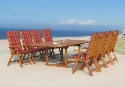 Grasekamp 2 Stück Auflagen Kissen Rubin Zu Klapp-Sessel Stuhl Gartensessel -Zipper Geschäft 8600280600 10520 prod 003