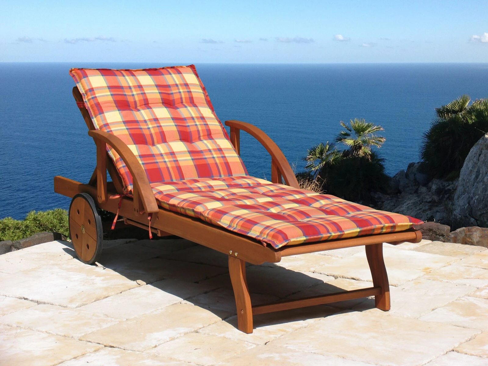 Grasekamp Auflage Sommerfrisch Für Gartenliege Liegestuhl Sonnenliege Relaxliege 2 Grasekamp Auflage Sommerfrisch Für Gartenliege Liegestuhl Sonnenliege Relaxliege – Bild 2