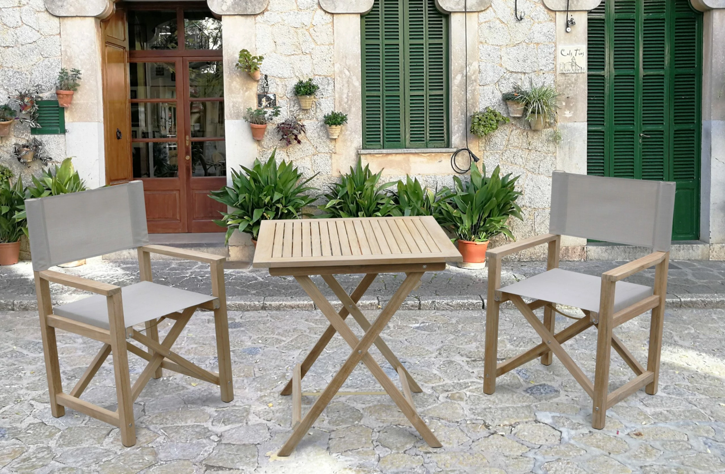 Grasekamp 2 Stück Teak Regiesessel Stuhl Gartenstühle Klappstuhl Premium Gartenmöbel 6 Grasekamp 2 Stück Teak Regiesessel Stuhl Gartenstühle Klappstuhl Premium Gartenmöbel – Bild 6