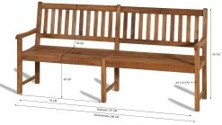 Grasekamp Gartenbank Bank Holzbank Akazie Natur Mit Kissen Sand 6 Grasekamp Gartenbank Bank Holzbank Akazie Natur Mit Kissen Sand -Zipper Geschäft 8600280600 11417 prod 003