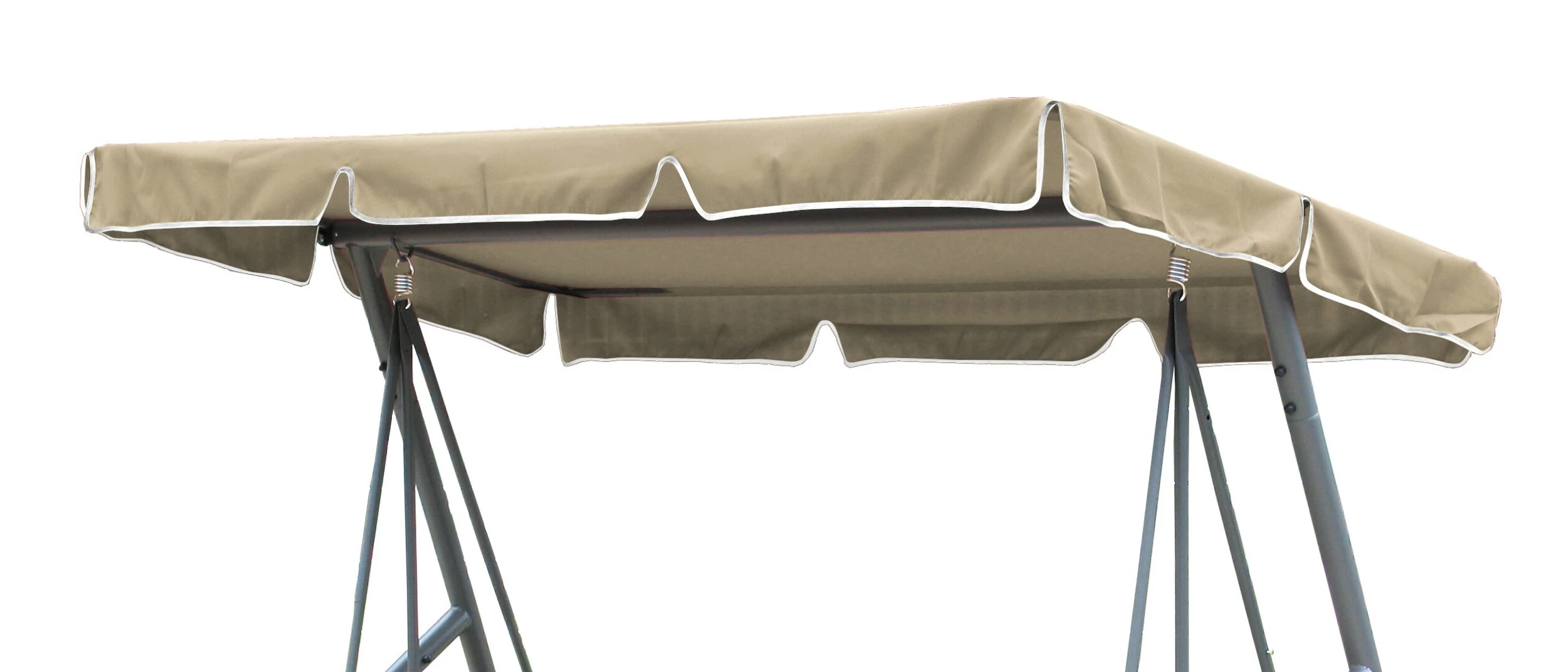 Grasekamp Ersatzdach Universal Hollywoodschaukel Beige Ersatz-Bezug Sonnendach Dachplane 2 Grasekamp Ersatzdach Universal Hollywoodschaukel Beige Ersatz-Bezug Sonnendach Dachplane – Bild 2
