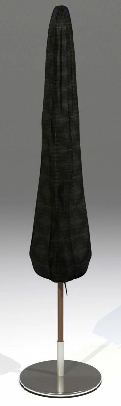 Grasekamp Black Premium Schirmhülle 215cm / Umbrella Cover / Atmungsaktiv / Breathable