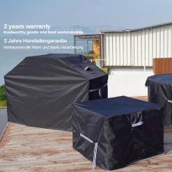 Grasekamp Black Premium Loungeauflagentasche 80x80x60cm / Protective Bag / Atmungsaktiv / Breathable 11 Grasekamp Black Premium Loungeauflagentasche 80x80x60cm / Protective Bag / Atmungsaktiv / Breathable -Zipper Geschäft 8600280600 64015 prod 006