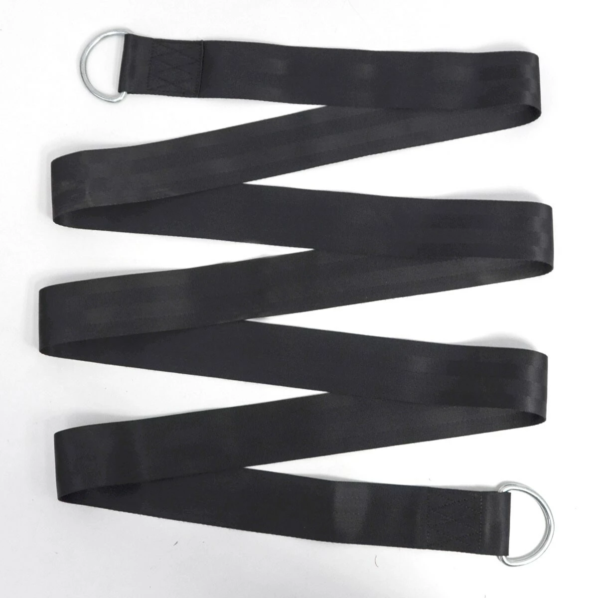 Amanka 300kg Schaukel Befestigung 2 Gurte 300x5 Cm Baum Aufhängung Mit Karabiner Haken 3 Amanka 300kg Schaukel Befestigung 2 Gurte 300x5 Cm Baum Aufhängung Mit Karabiner Haken – Bild 3