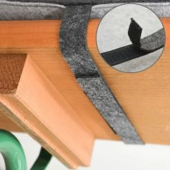 Dunedesign FILZ Set - 2x Bierbank Auflage Zum Wenden 180cm - 12x Bodenschoner -Zipper Geschäft 8600295800 11622 prod 004