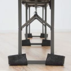 Dunedesign FILZ Set - 2x Bierbank Auflage Zum Wenden 180cm - 12x Bodenschoner -Zipper Geschäft 8600295800 11622 prod 005