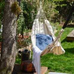 Amanka XXL Hängematte Für 2 Personen Bis 150kg 400x160cm Beige -Zipper Geschäft 8600295800 3162 prod 004