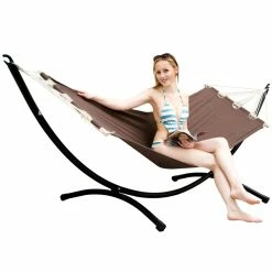 Amanka Hängematte Mit Gestell 300x100 Garten Liege Hängemattengestell Aus Metall 8 Amanka Hängematte Mit Gestell 300x100 Garten Liege Hängemattengestell Aus Metall -Zipper Geschäft 8600295800 3177 prod 003