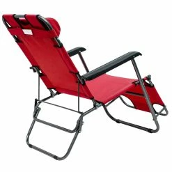 Amanka Liegestuhl Campingliege Gartenliege 100 Kg Sonnenliege Liege Strandliege Stuhl -Zipper Geschäft 8600295800 3321 prod 004