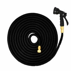 Eyepower Dehnbarer Gartenschlauch Mit Brause 7,5m - 22,5m Flexibler Wasserschlauch