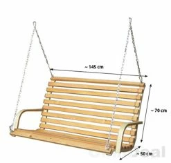 Amanka Hollywoodschaukel Bank - Holz Schaukelbank Mit Befestigung -Zipper Geschäft 8600295800 3596 prod 003