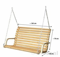 Amanka Hollywoodschaukel Bank - Holz Schaukelbank Mit Befestigung -Zipper Geschäft 8600295800 3596 prod 005
