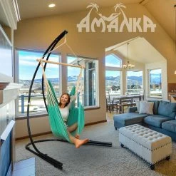 Amanka 210cm Hängestuhlgestell Bis 150kg - XXL Hängesessel Gestell -Zipper Geschäft 8600295800 3617 prod 003