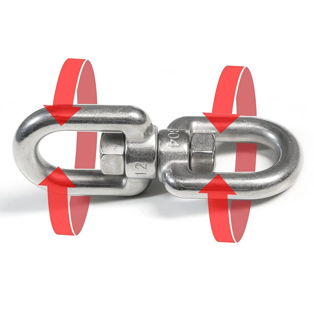 Amanka XL Hängesessel Drehwirbel 10x125mm 420kg Edelstahl Swivel Hängestuhl Befestigung 3 Amanka XL Hängesessel Drehwirbel 10x125mm 420kg Edelstahl Swivel Hängestuhl Befestigung – Bild 3